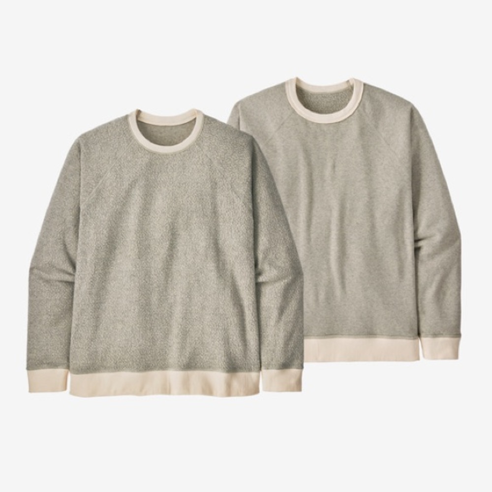 Patagonia Men's Reversible Shearling Fleece Crew | XL NWT
